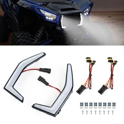 Front Signature Light LED Accent Lights Grille Lamps for Kawasaki Teryx KRX 1000 2020 2021 2022 Accessories