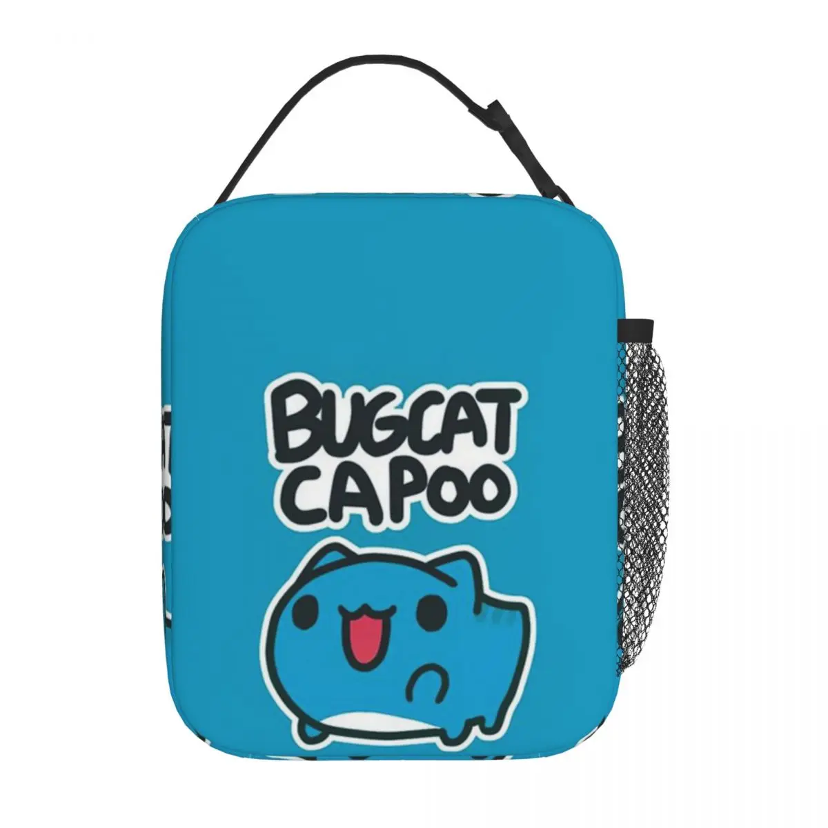 Comic Cat Bugcat Capoo Bug Cat Insulated Lunch Bag for Women Kids Portable Food Boxes Thermal Lunch Box Tote