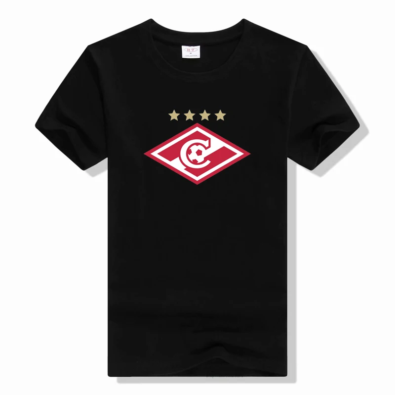 Спартак Москва t shirt Spartak Moscow T Shirt Ultras Football Russia Men T Shirt Fashion O-Neck T Shirt Homme Create T Shirt