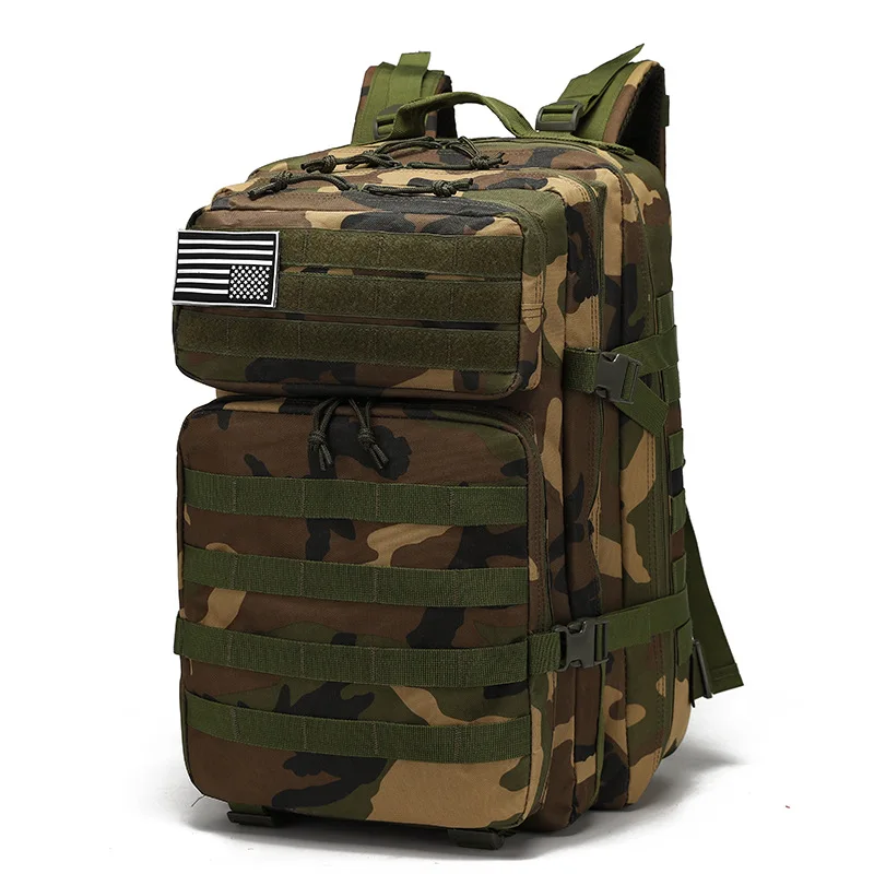 45L Crossfit Backpack Tactical Military Camping Hiking Bag Waterproof Bag Outdoor Hiking Trekking Military Men Tactical Backpack