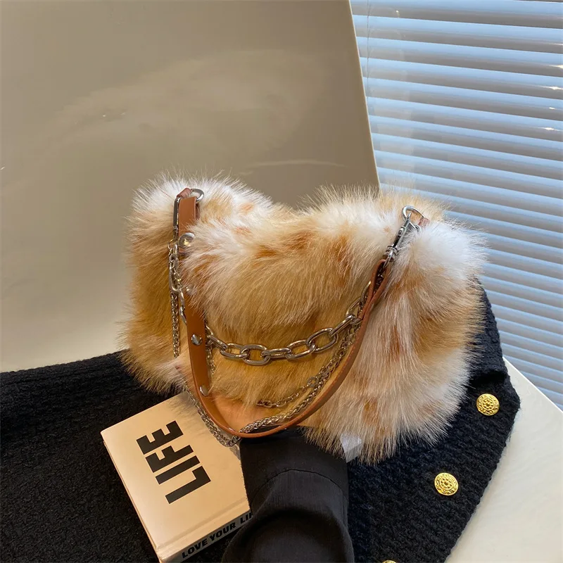 Crossbody Bag Temperament Foreign Style Armpit Bag Chain Shoulder Women's Bag Niche Fashion Popular Crossbody Personalized