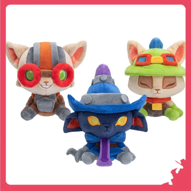 

In Stock Original League Of Legends Lol Yordle Teemo Veigar Ziggs Game Anime Figure Plush Toys