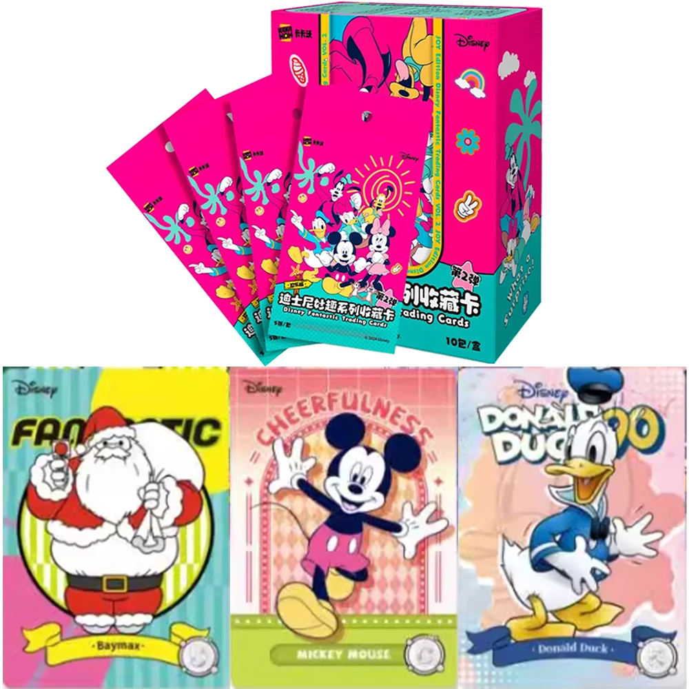 

KAKAWOW Genuine Disney Card Happy Edition Disney Wonderful Series Trading Cards Cartoon Characters Collection Card Toys Gifts