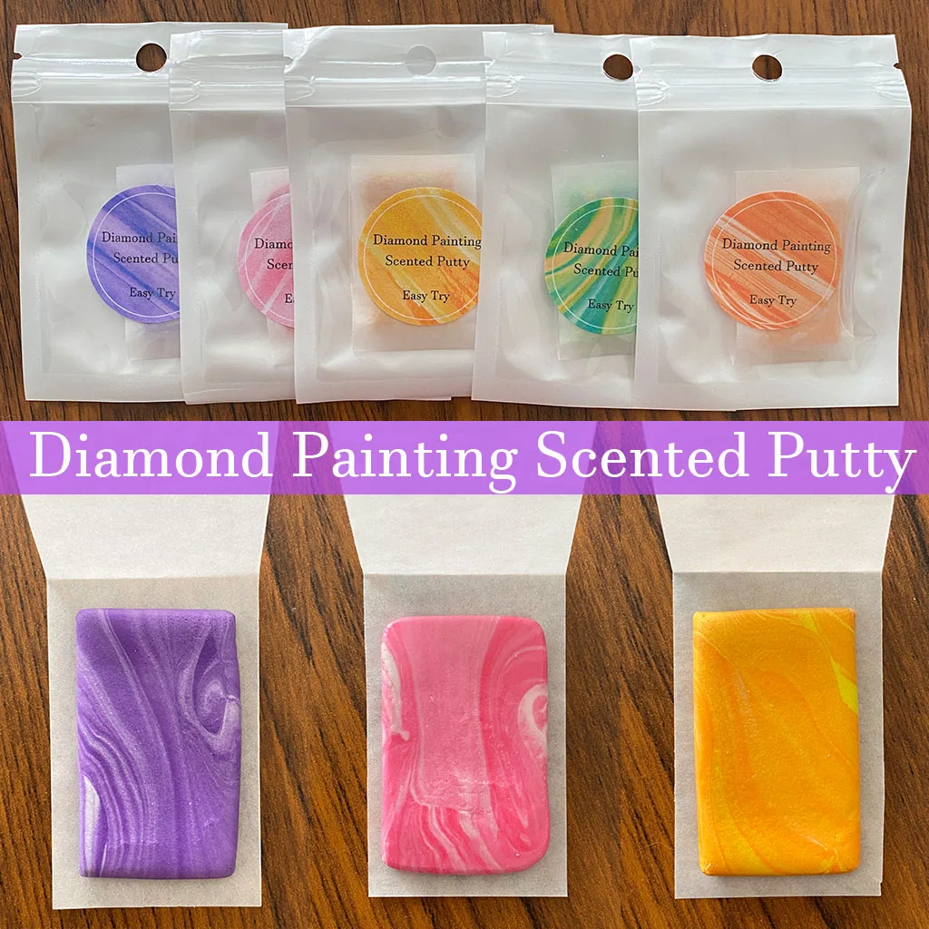 Scented Diamond Painting Putty 5D Art Painting with Diamonds Wax Alternative Tool Accessory