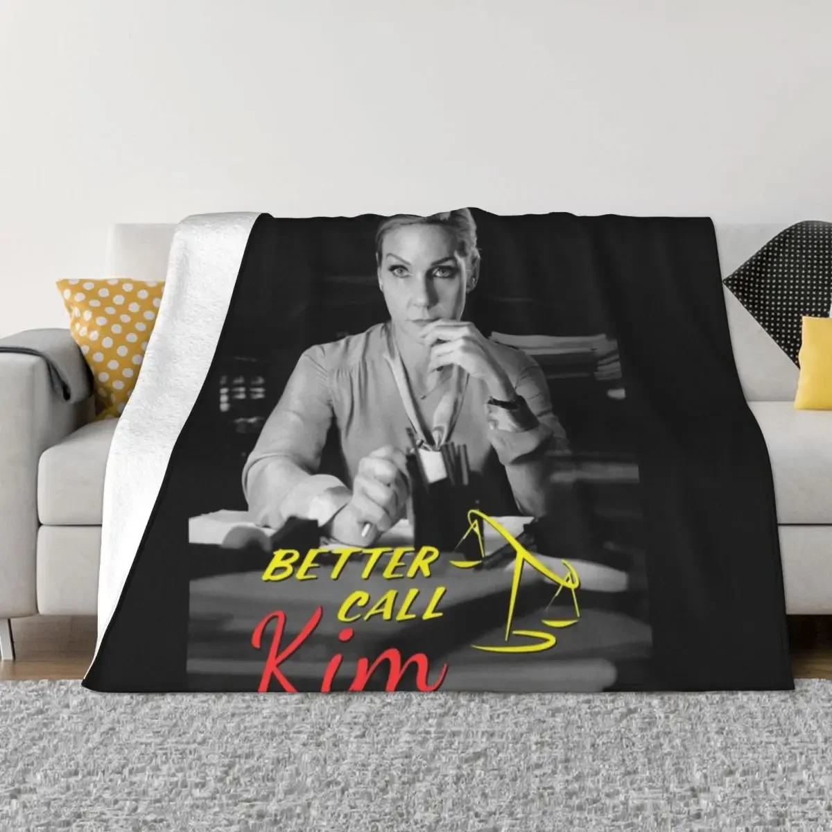 Kim Wexler - Better Call Kim Throw Blanket Winter beds decorative Stuffeds Blankets