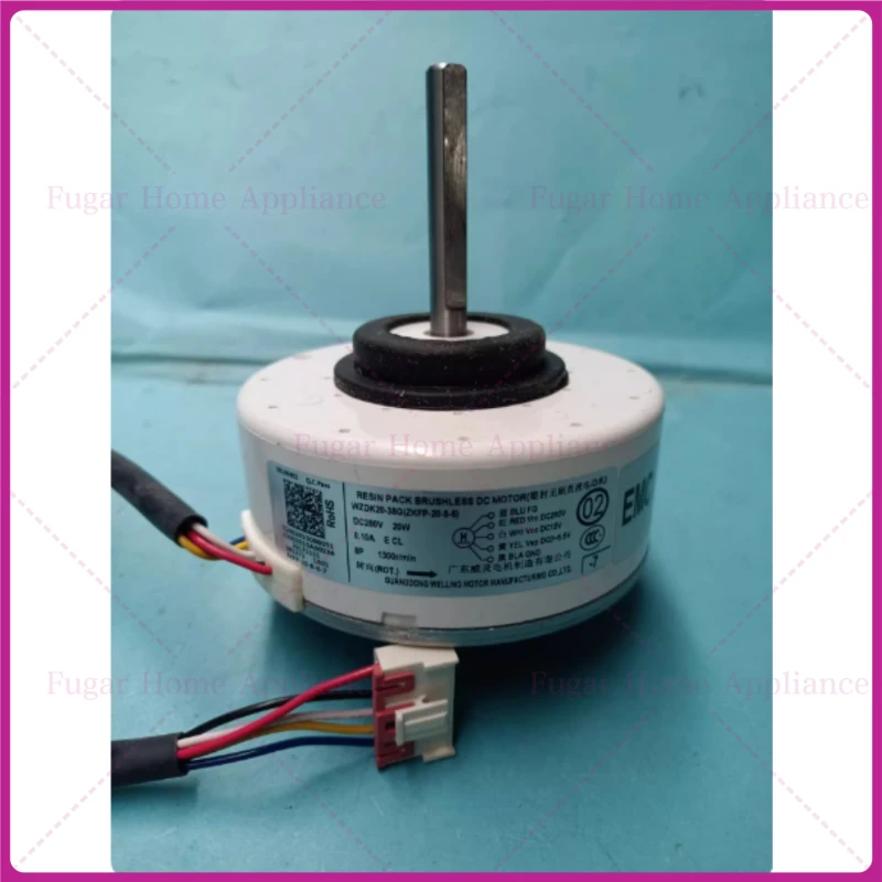 

WZDK20-38G-1 подходит для двигателя постоянного тока кондиционера Midea WZDK20-38G (ZKFP-20-8-6)