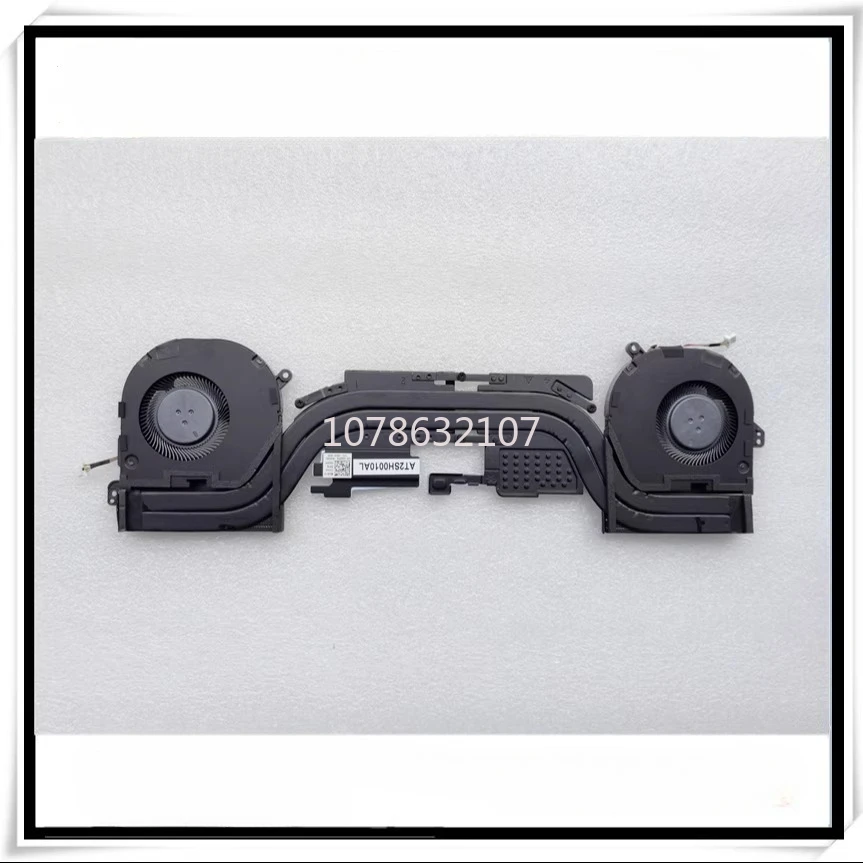 new-laptop-cpu-gpu-radiator-with-fan-set-for-dell-xps-15-9500-precision-5550-fan-0442ph