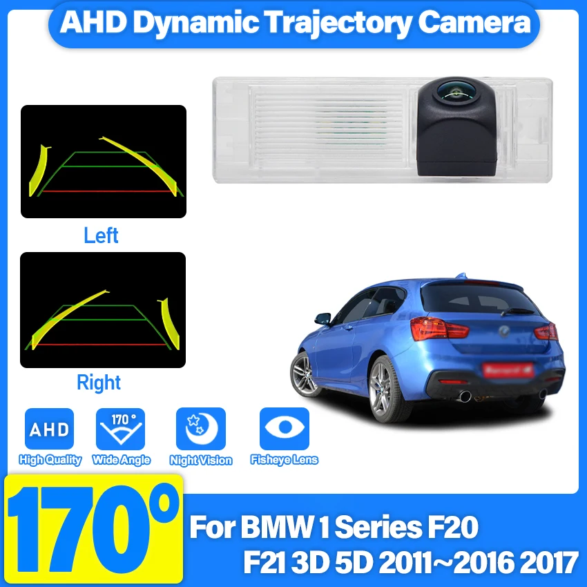 

Камера заднего вида HD для BMW 1 серии F20 F21 3D 5D 2011~2015 2016 2017 с ночным видением, водонепроницаемая, для парковки и заднего хода