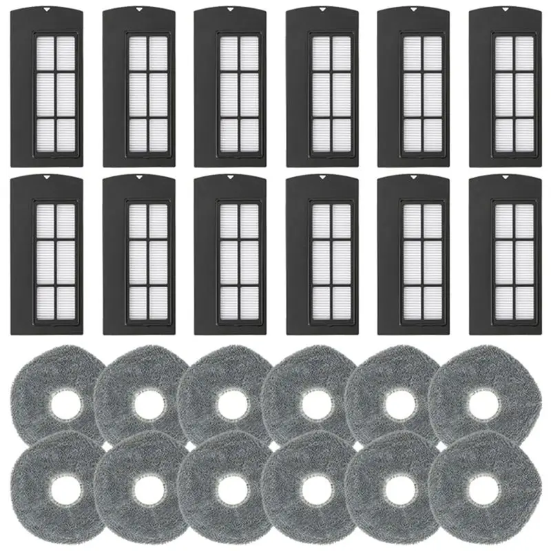 

Совместимые с A38T аксессуары для пылесоса Eufy X9 Pro: HEPA-фильтр, салфетка для влажной уборки, тряпка, запасные части.