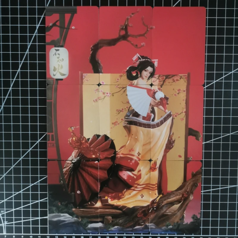 Cartes de collection sexy Anime Girls, Fatal Fury, The King of Fighters, Mai Shiranui, jeu de lingerie, cadeau de Noël, en stock, 9 pièces, ensemble