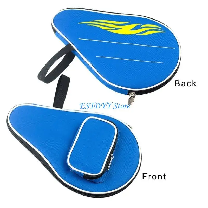 G6DE Versatile Table Tennis Bat Bag with Padded for Racket Cover