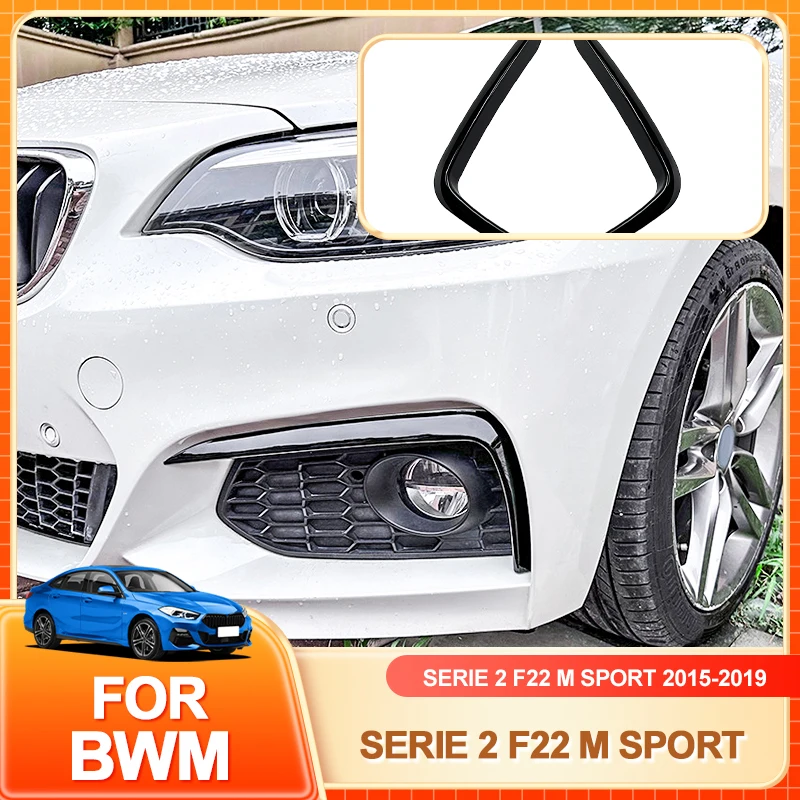 

Glasses Holder Hot For BMW 2 Series F22 F23 M Sport 2015-2019 Front Bumper Spoiler Splitter Air Vent Fog Lamp Grille Trim