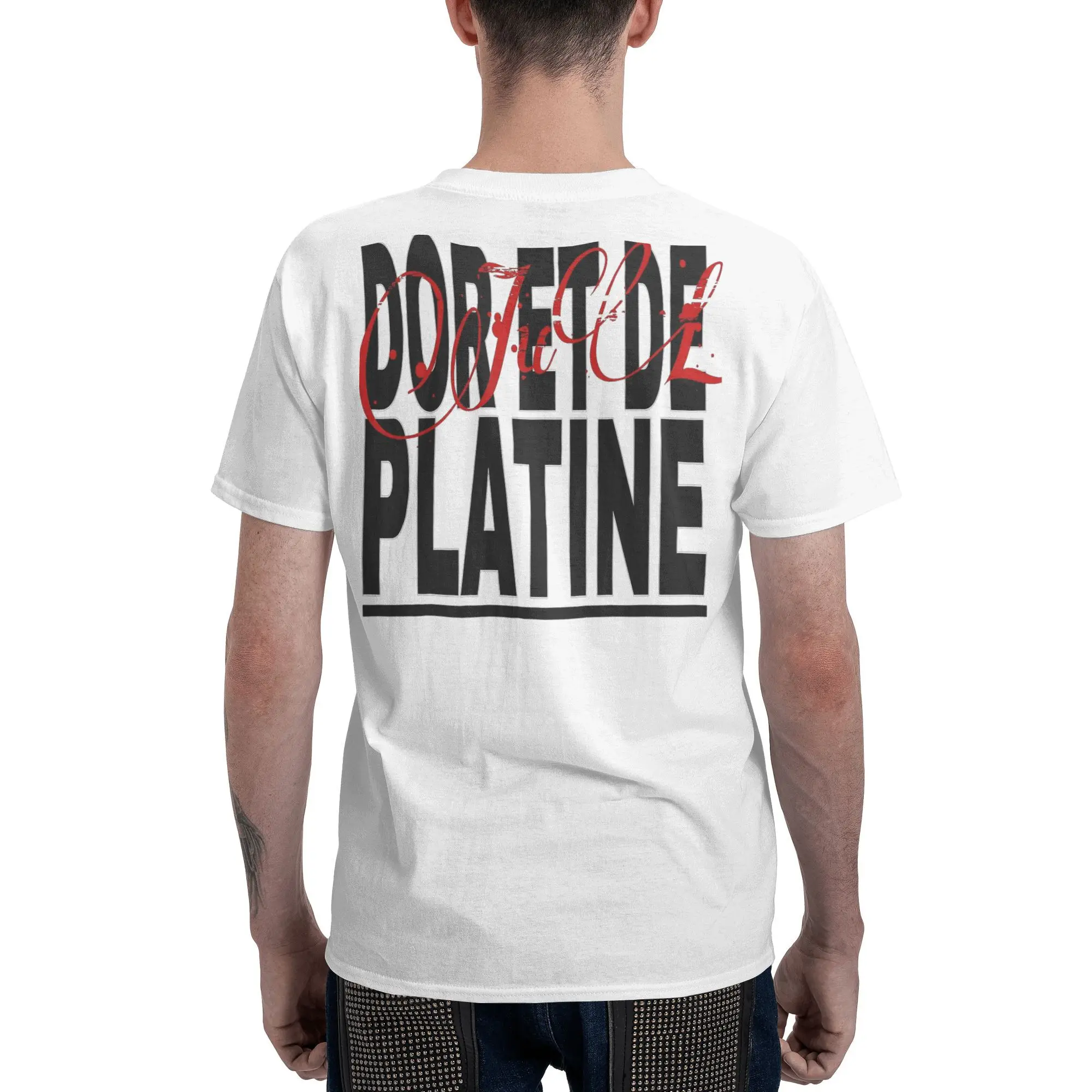 Maillot Jul T 셔츠 여름 클래식 티셔츠 코튼 트렌드 Tshirt 남성용 반팔 프린트 탑 티셔츠