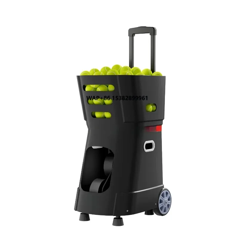 

Smart Portable Tennis Padel Ball Machine Launcher Training-High Quality Durable Adjustable Speed/Spin Voice/Remote/APP Control