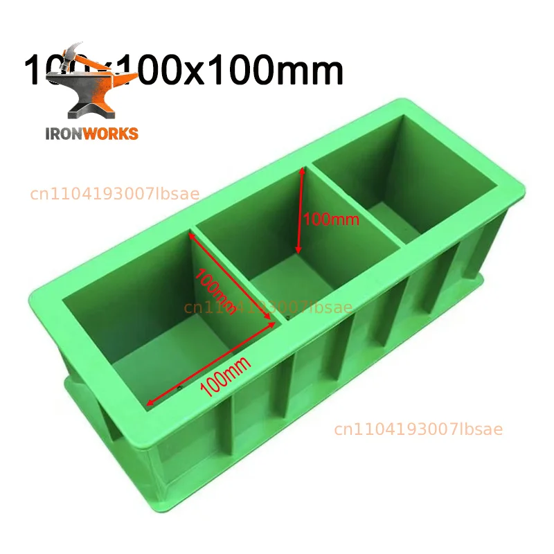Test Mold High Strength ABS Plastic   100x100x100mm Concrete Test Module Engineering Compression