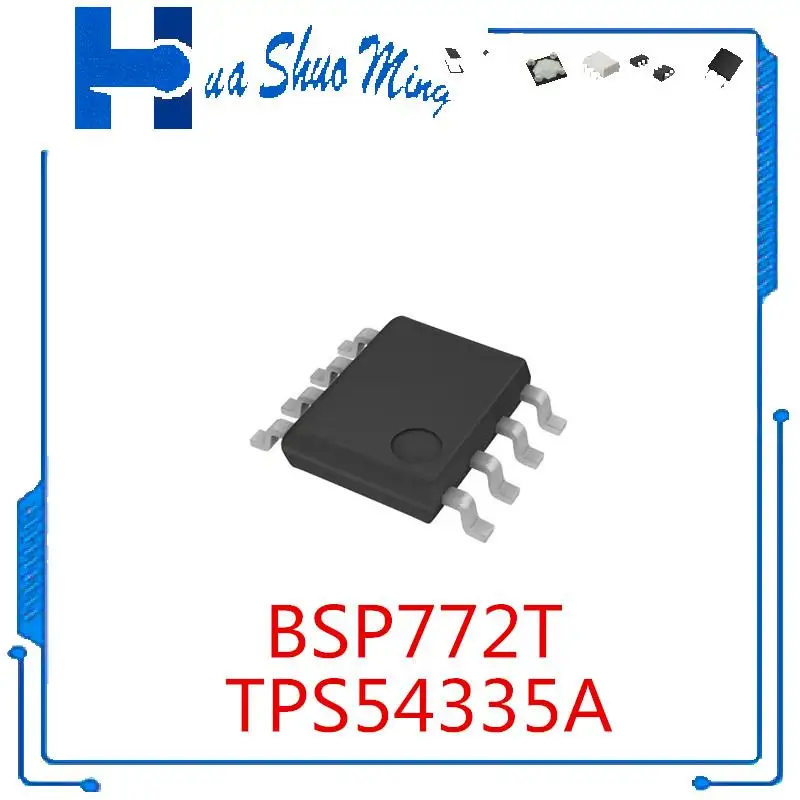 5Pcs/Lot    54335A TPS54335A  BSP772T 772T SOP8