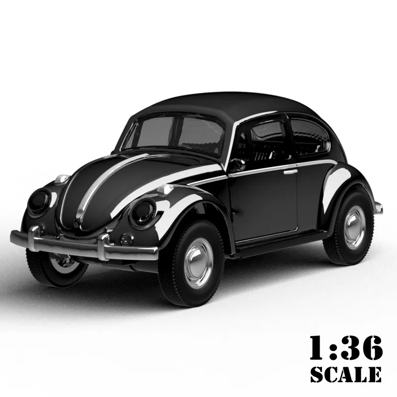 1/36 Schaal Diecast Metal Pull Back Action Drives Auto Forward Automodel Speelgoed voor cadeau/kinderen
