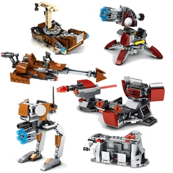 MOC FigureAssembled Fighter Building Blocks Education Bricks Toys For Children Kids Kits Gifts K009-K012