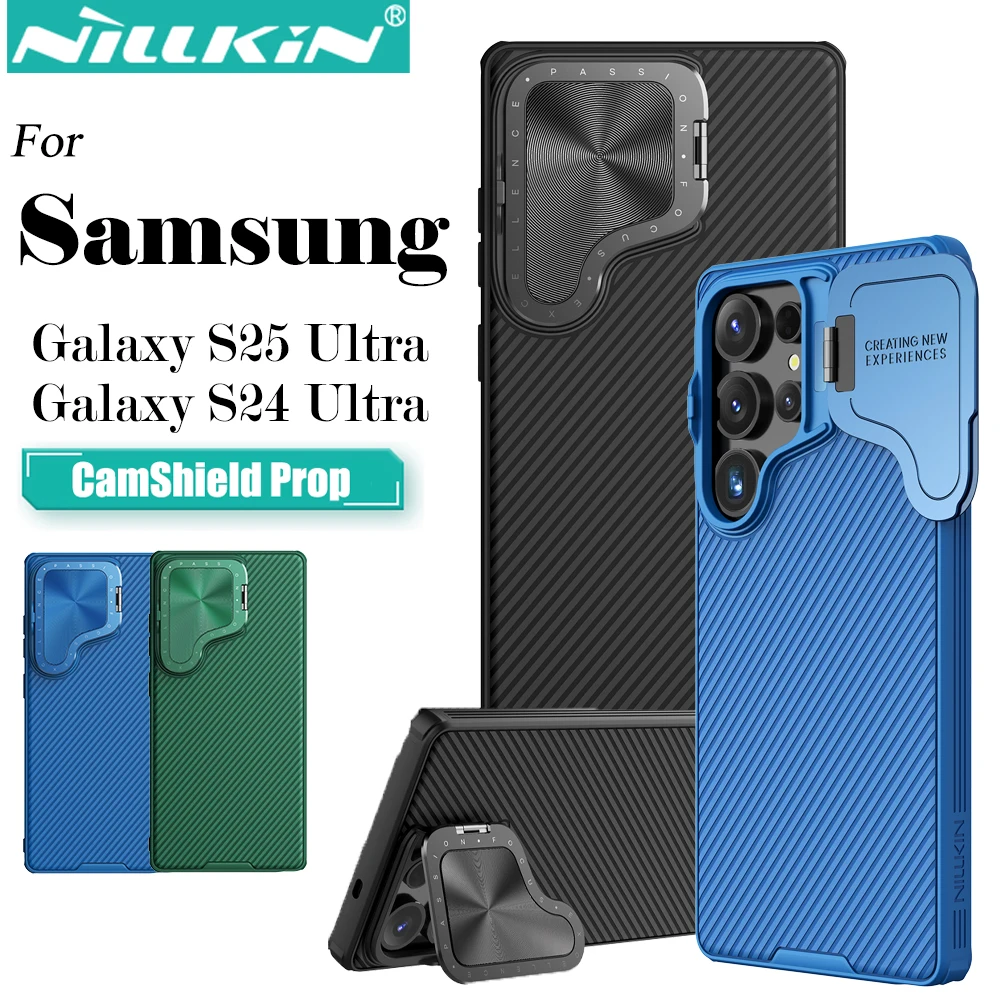 

NILLKIN для Samsung Galaxy S25 Ultra S24 Ultra CamShield Prop чехол для телефона крышка камеры защитный кронштейн для камеры задняя крышка