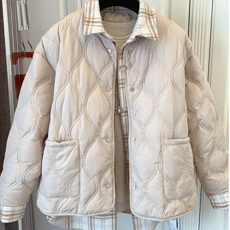 

Men's plus Size 300 Pou Retro Plaid Cotton Jaet Warm Outerwear Faionable id Design Autumn Winter Thiened Casual Coat