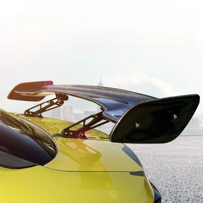 

Automobile general modified non-punching electric rear wing, active braking spoiler dynamic carbon fiber top wing