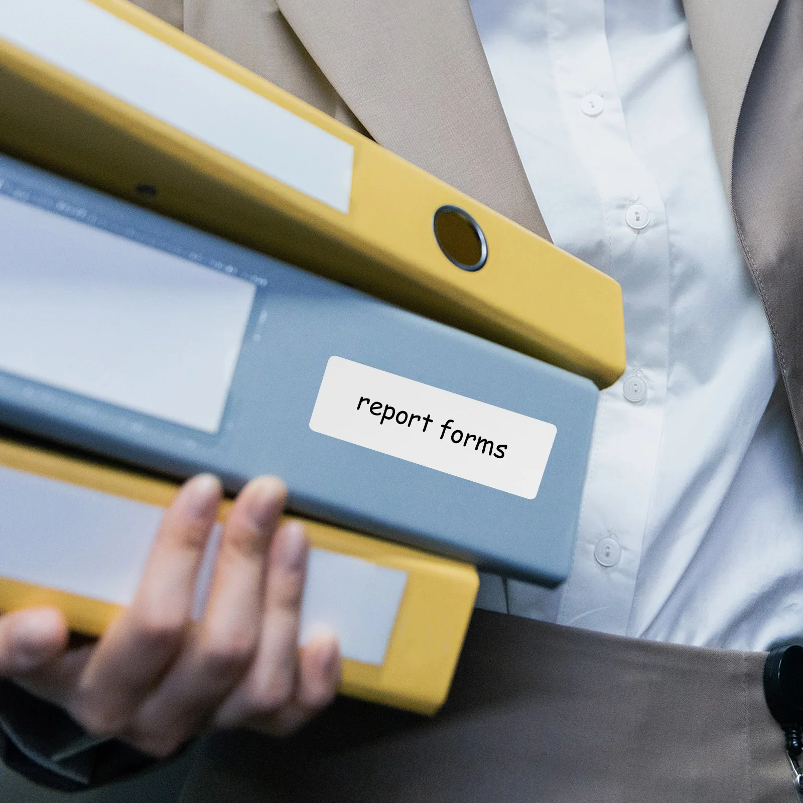 16 Labels Sheet White Stickers to Write on Adhesive Pricing Stickers for Inventory Categorization Easy Peel Labels