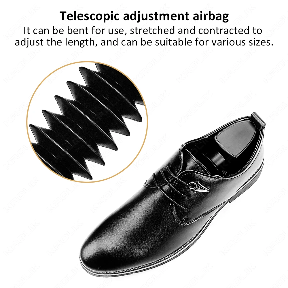 Plastic Shoe Tree Shaper Shapes Stretcher Adjustable For Women Men Prevent Crease Wrinkle Deformat Practical Stretcher 1 Pairs