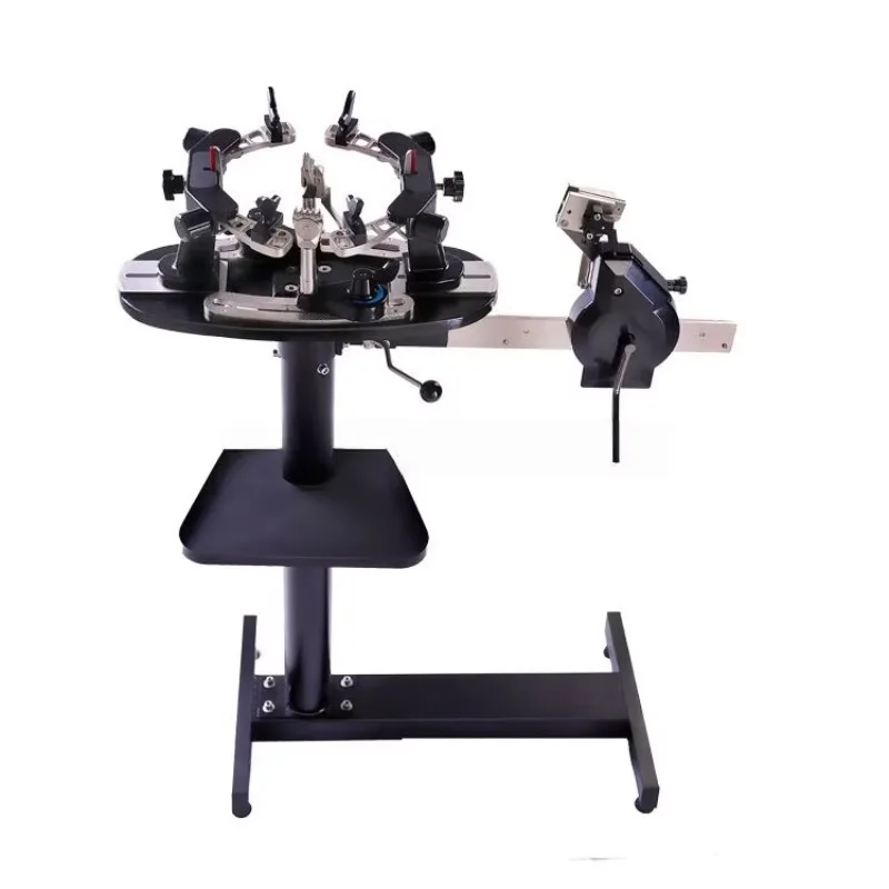 Vertical Stringing Machine Rotating Plate Racket Stringer Tennis Badminton Quick-Use 5-teeth