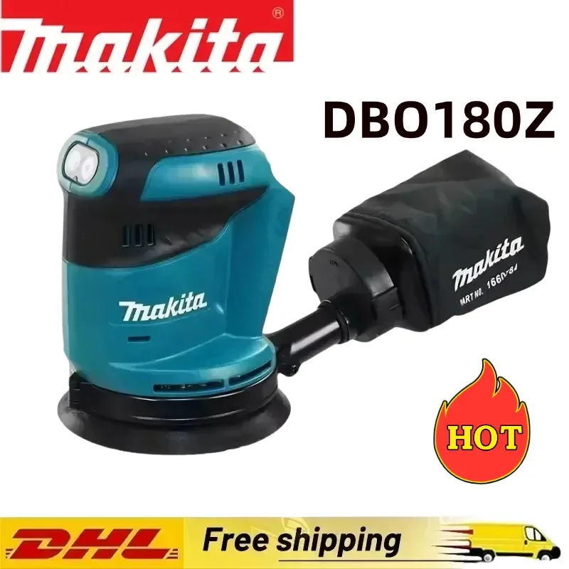 

Makita DBO180Z 18V Cordless Lithium Ion Random Orbital Sander Woodworking Sanding Putty Polishing Bare Tool