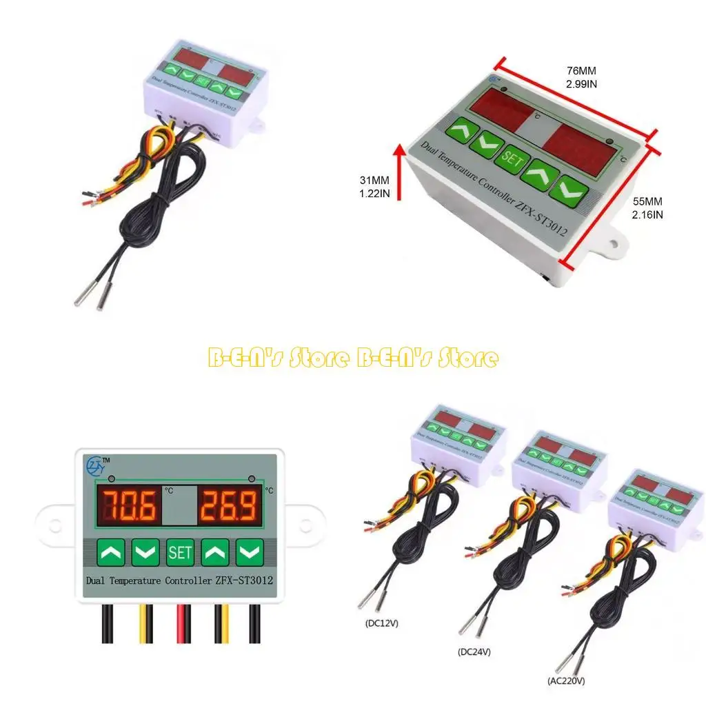 Y1AD High Temperature Controller Module Cooling Heating Thermostat Durable