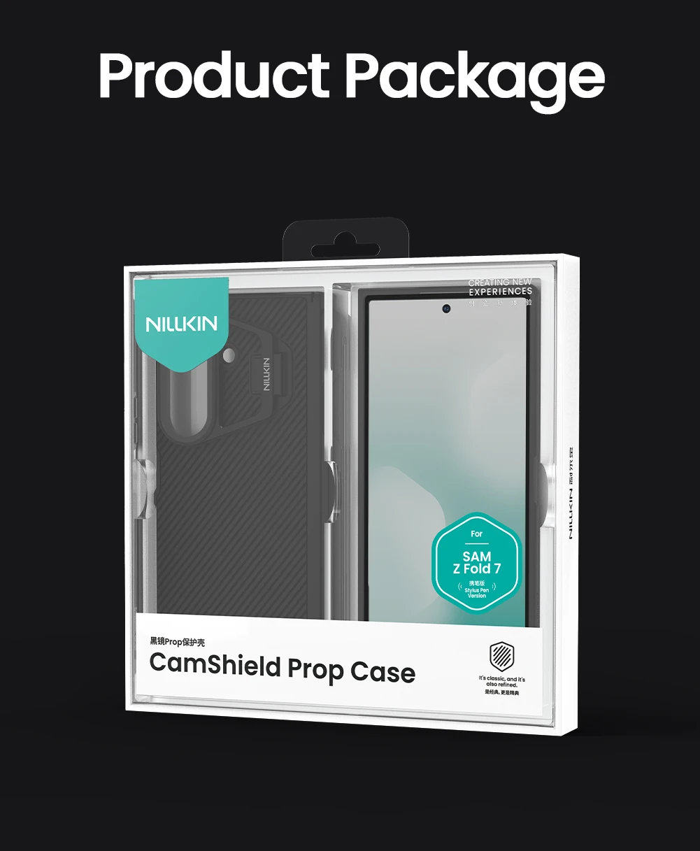 Custodia Flip Cover Nillkin per Samsung Galaxy Z Fold 7 Custodie per telefoni Flip Lens Supporto per fotocamera Custodia protettiva posteriore (versione S Pen)