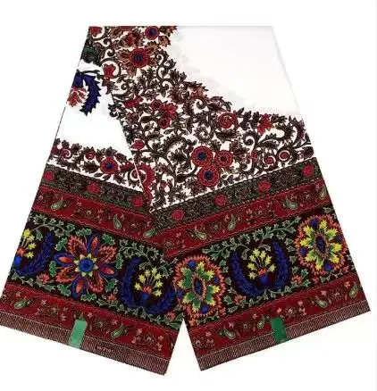 نوعية جيدة الأقمشة الشمع الأفريقي لينة 100% القطن موضة الطباعة الباتيك هولان أنقرة الشمع النسيج لخياطة فستان النساء 6 ياردة #6