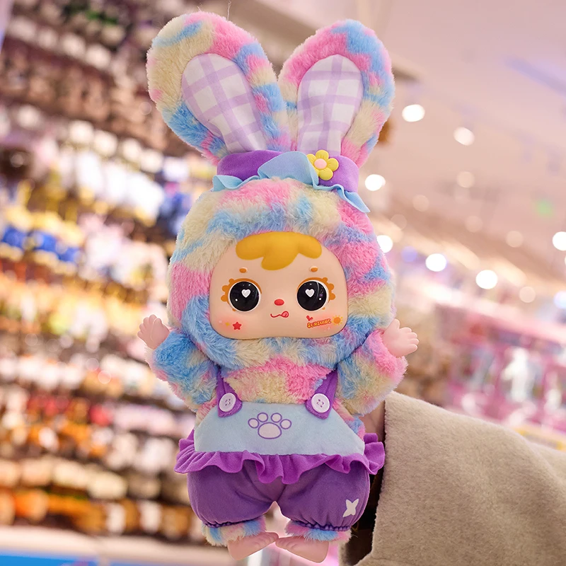 Samuel 400% Big Baby Series Blind Box Plush Toy Trendys Cute Desktop Cartoon Decorations Ornament Childres Mystery Box Toys Gift