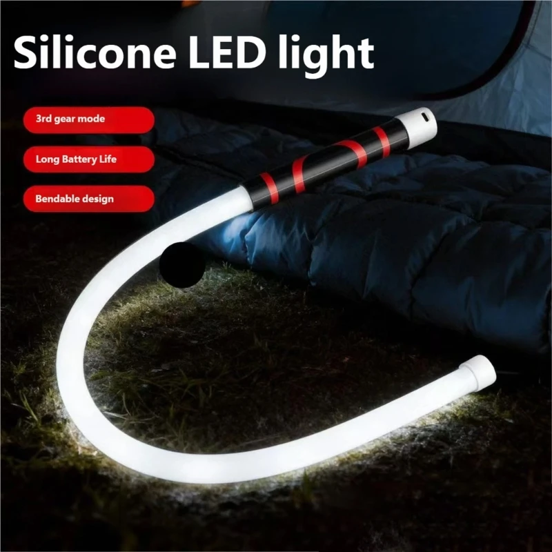 LED Flashlight Stick Flexible High-Lumen Portable Automotive Lighting Tool Professional Work Light Mechanics and Car Repairs
