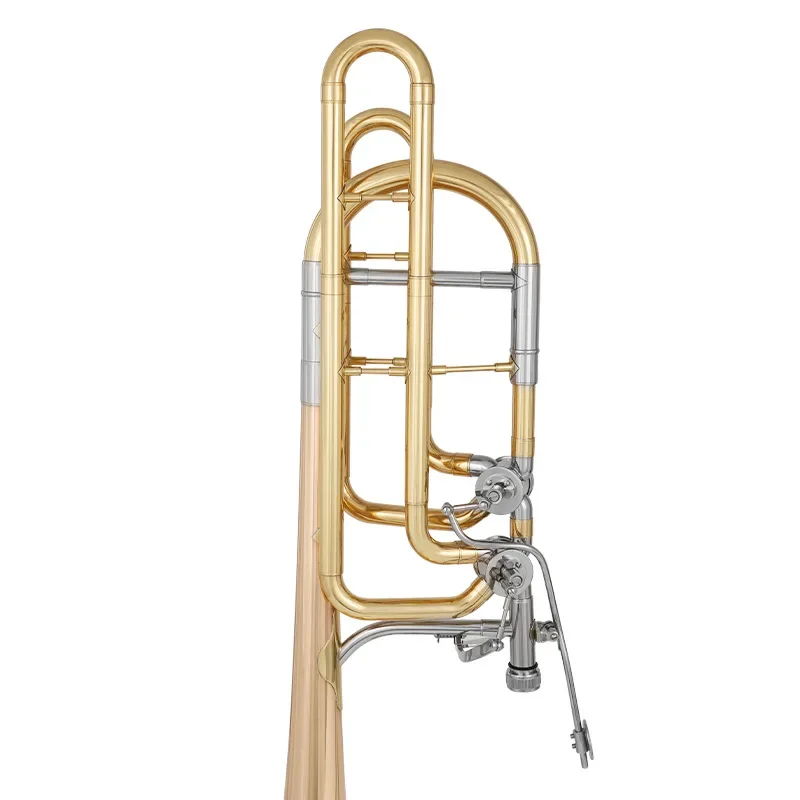 JBSL-830 Trombón bajo Bb/F/G/Db, instrumento de trombón profesional