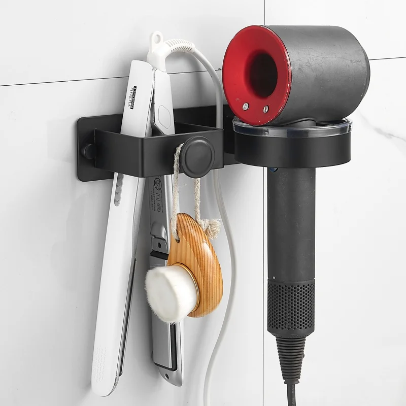 suporte-de-parede-em-aluminio-sem-furos-organizador-duravel-para-secador-de-cabelo-e-prancha-alisadora-design-moderno-facil-de-instalar