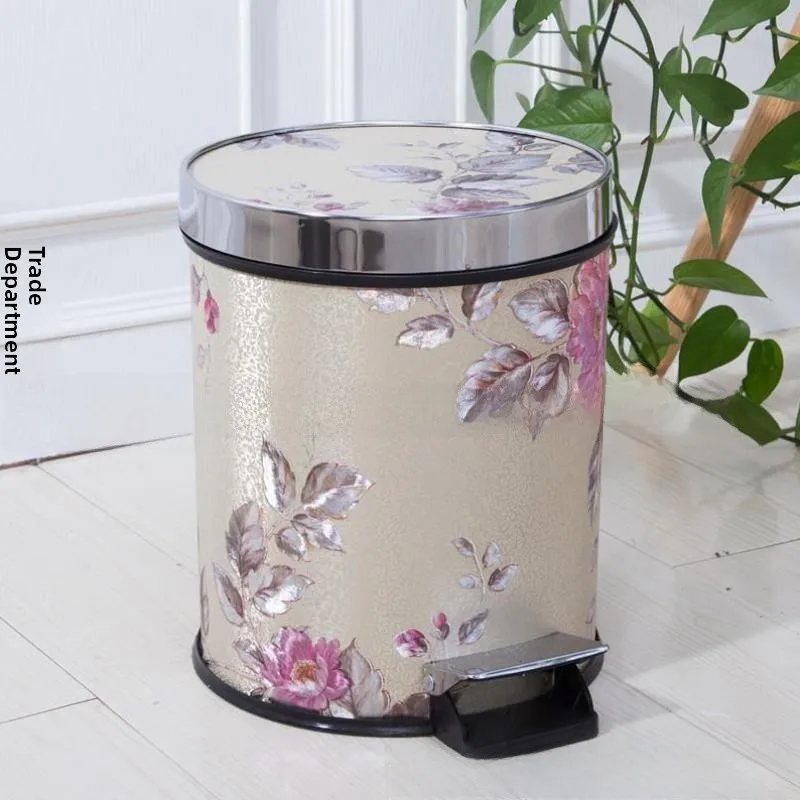 

Большое мусорное ведро с педалью для офиса и дома, для кухни, с ножным управлением, модель 2025 года