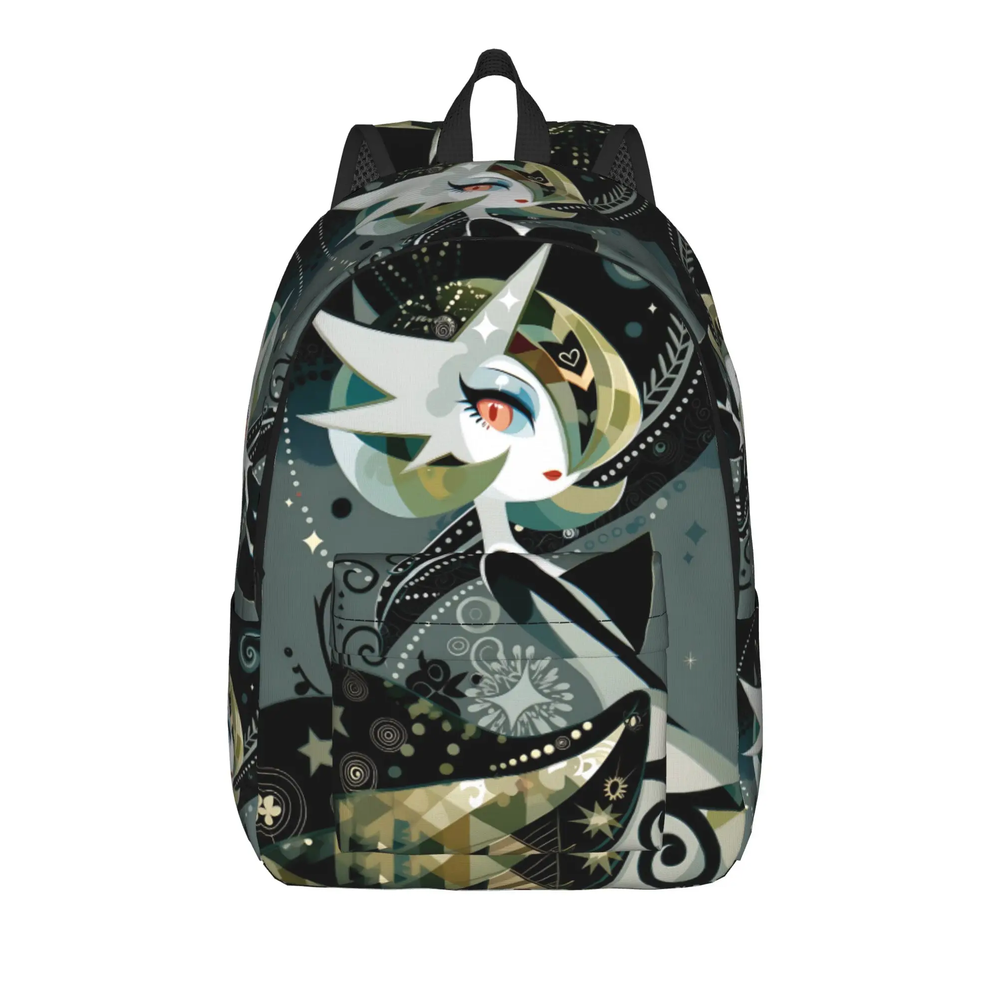 Fashion Pokemon Gardevoir Theme Backpack  Mochilas Fashion For School Retro Washable Rucksack
