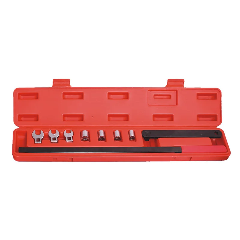9‑Pcs Idler Belt Adjustment Wrench Set, Non‑ratchet Wrench, Practical Hand Tool for Automobile Repair Work