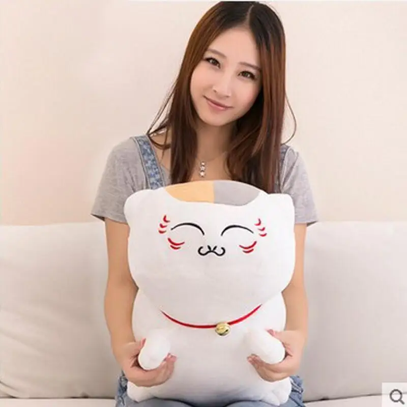 30Cm Japanese Anime Natsume's Book of Friends Lie Down Soft Plush Filling Doll Bed Decoration Accompanied By Toy Birthdays Gifts