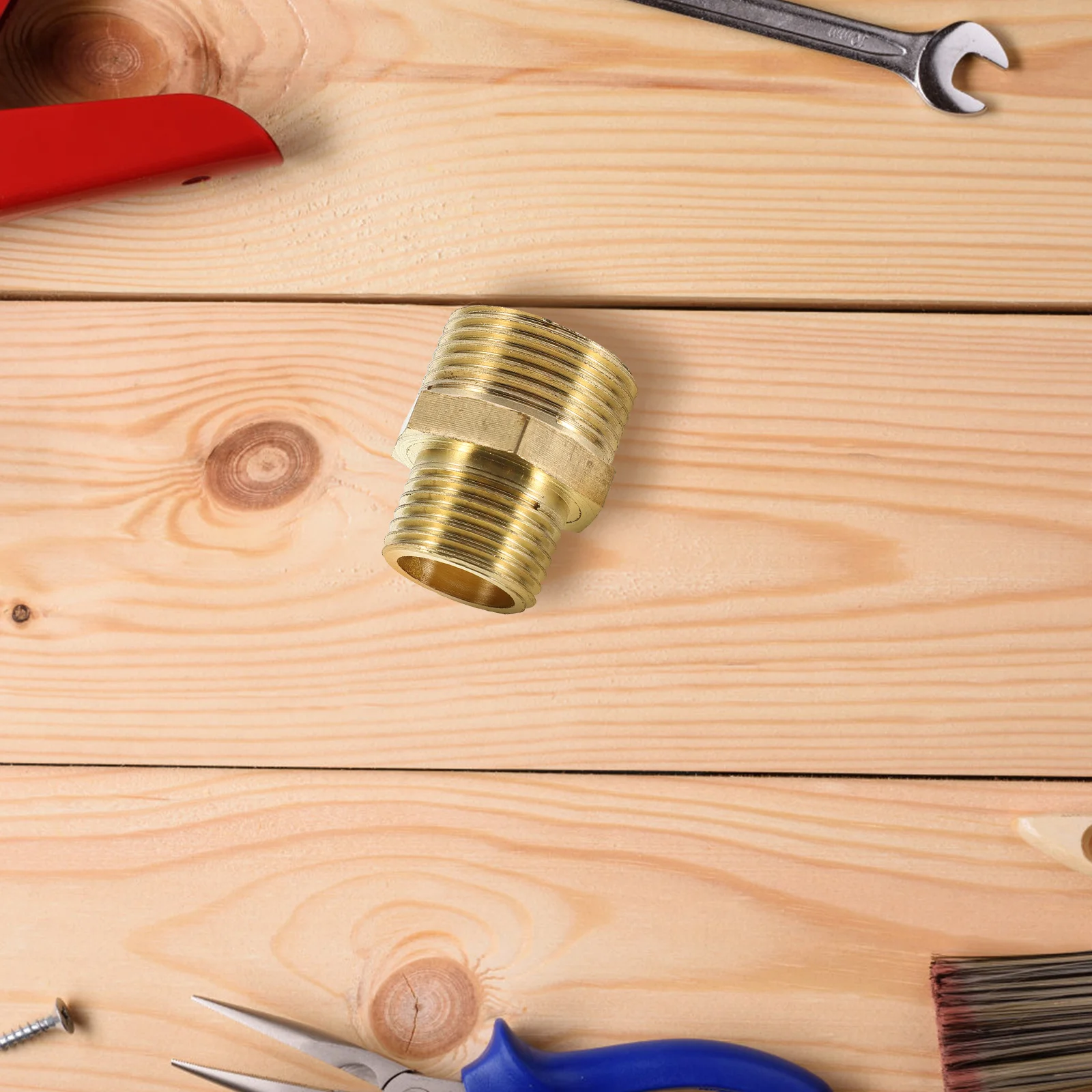 

4pcs Garden Coupler High Pressure 1/2 To 3/4 Inch Steel Hose Adapter Durable Corrosion Resistant Quick Connect For Irrigation