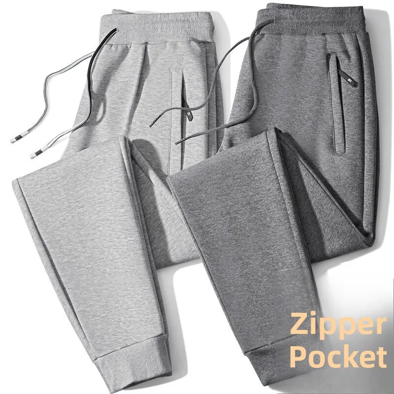 

Ey Fce подкладка свободные прямые мужские спортивные брюки осень-зима модные корейские повседневные брюки