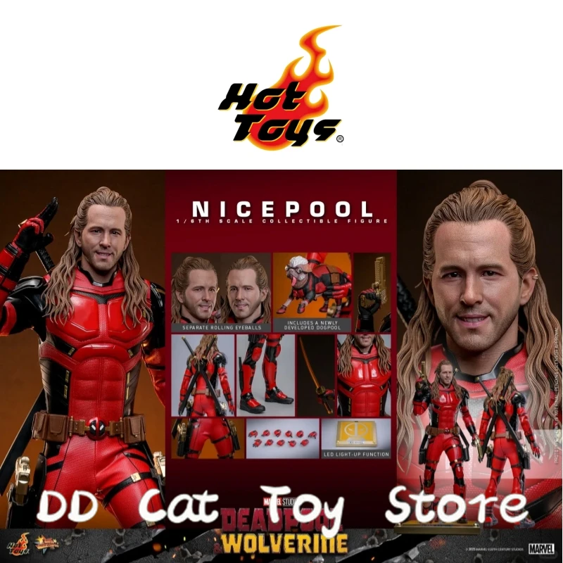 

В наличии: Оригинальная коллекционная фигурка Hot Toys HT MMS788 в масштабе 1/6 — Дэдпул и Росомаха (Nicepool).