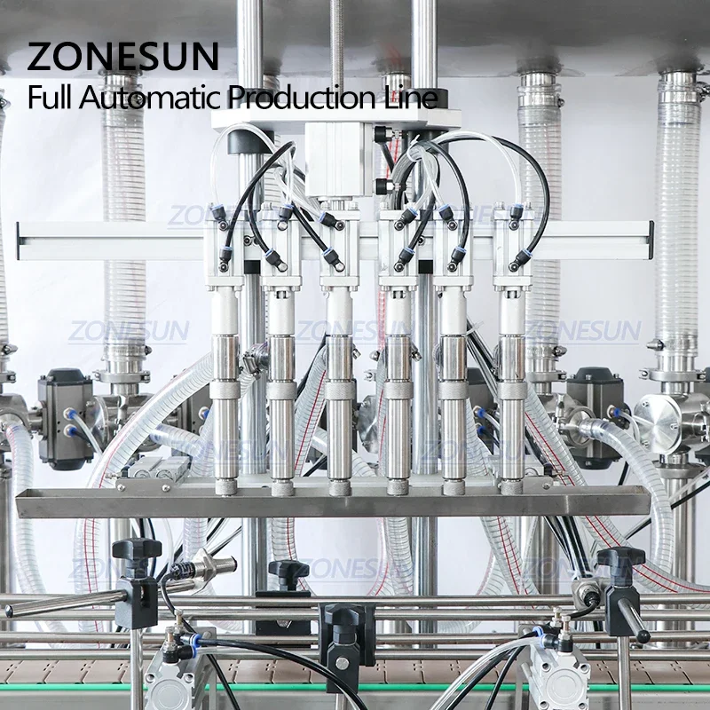 ZONESUN ZS-FAL180AP bouchon de remplissage automatique de bouteille d'ejuice d'arachide pour le vibrateur de Machine d'assemblage de crème de bouteille en verre