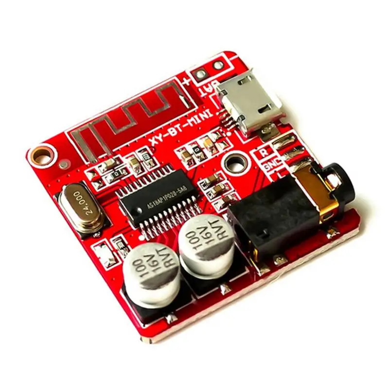 DIY Bluetooths Audio Receiver Board Bluetooths 5.0 MP3 Lossless Car Audio Decoders Board Wireless Stereo Music Module 3.7-5V