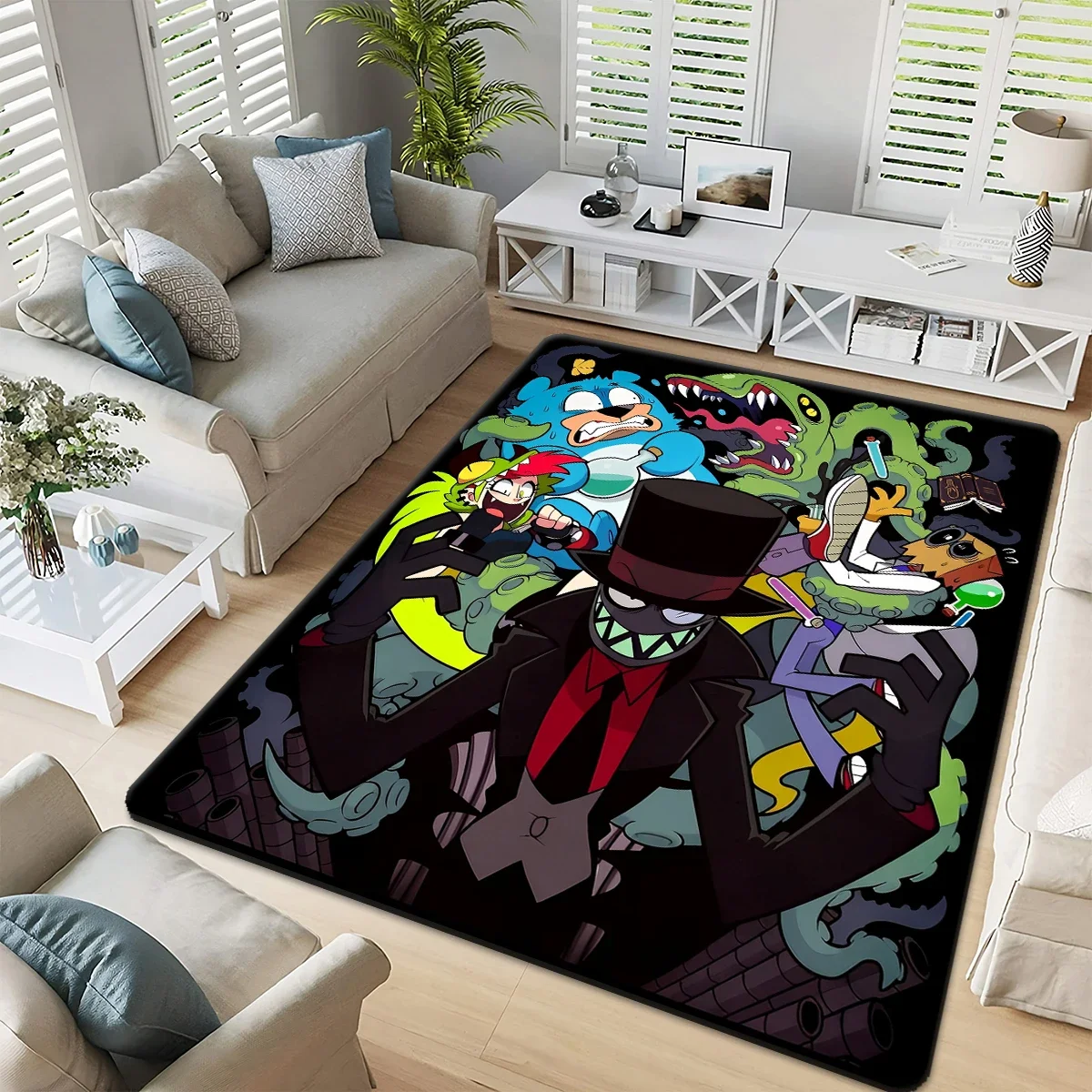 Carpet v-villainous Popular cartoon rug Kitchen MatEntrance Doormat Bedroom Floor Decoration Living Room Bathroom Anti-slip mat