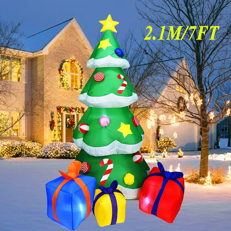 クリスマスインフレータブル装飾おもちゃ内蔵 LED ライト