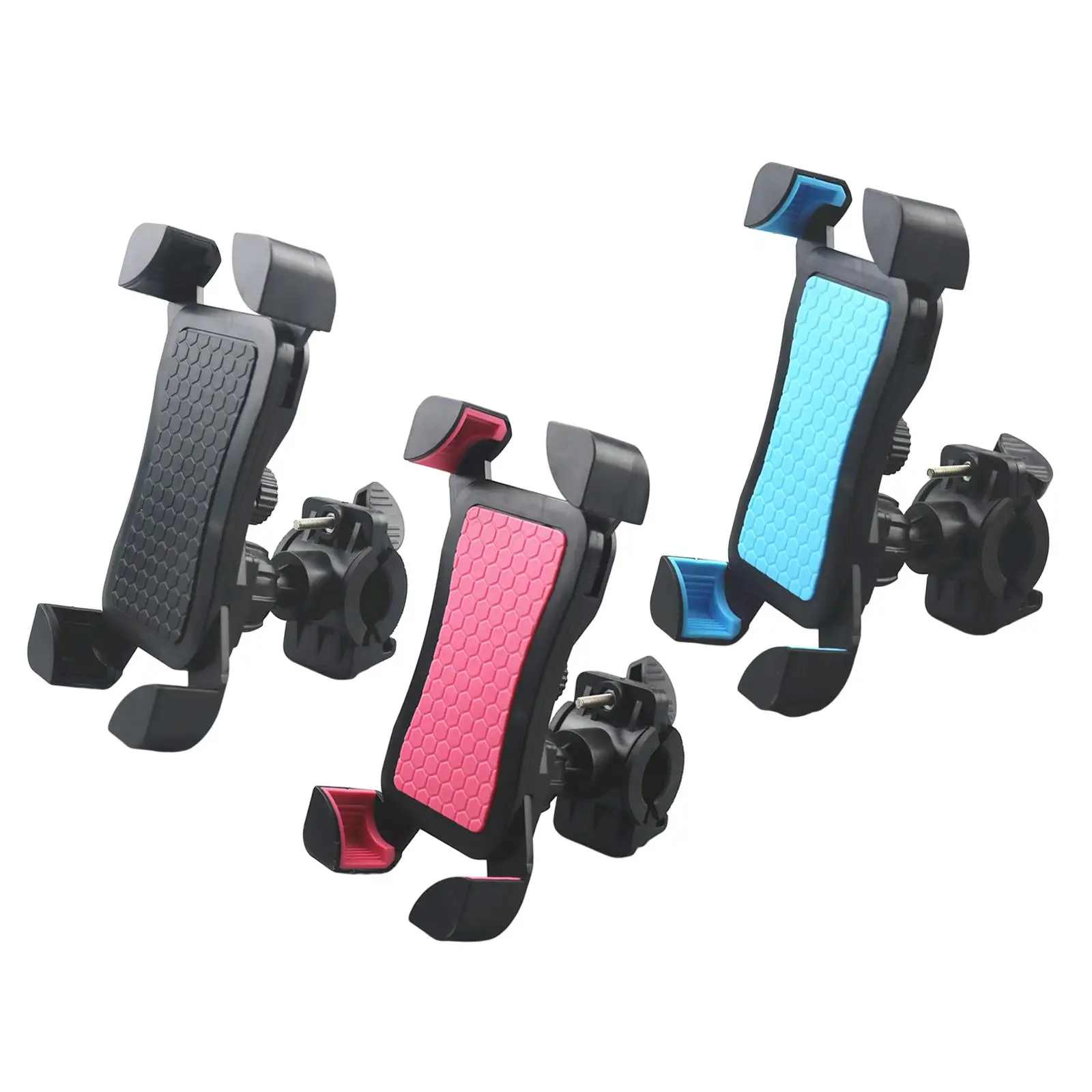 Motorcycle Handlebar Phone Mount Holder Telescopic Phone Clamp Adjustable Bike Phone Stand for Motorbike ATV Parts Accessories