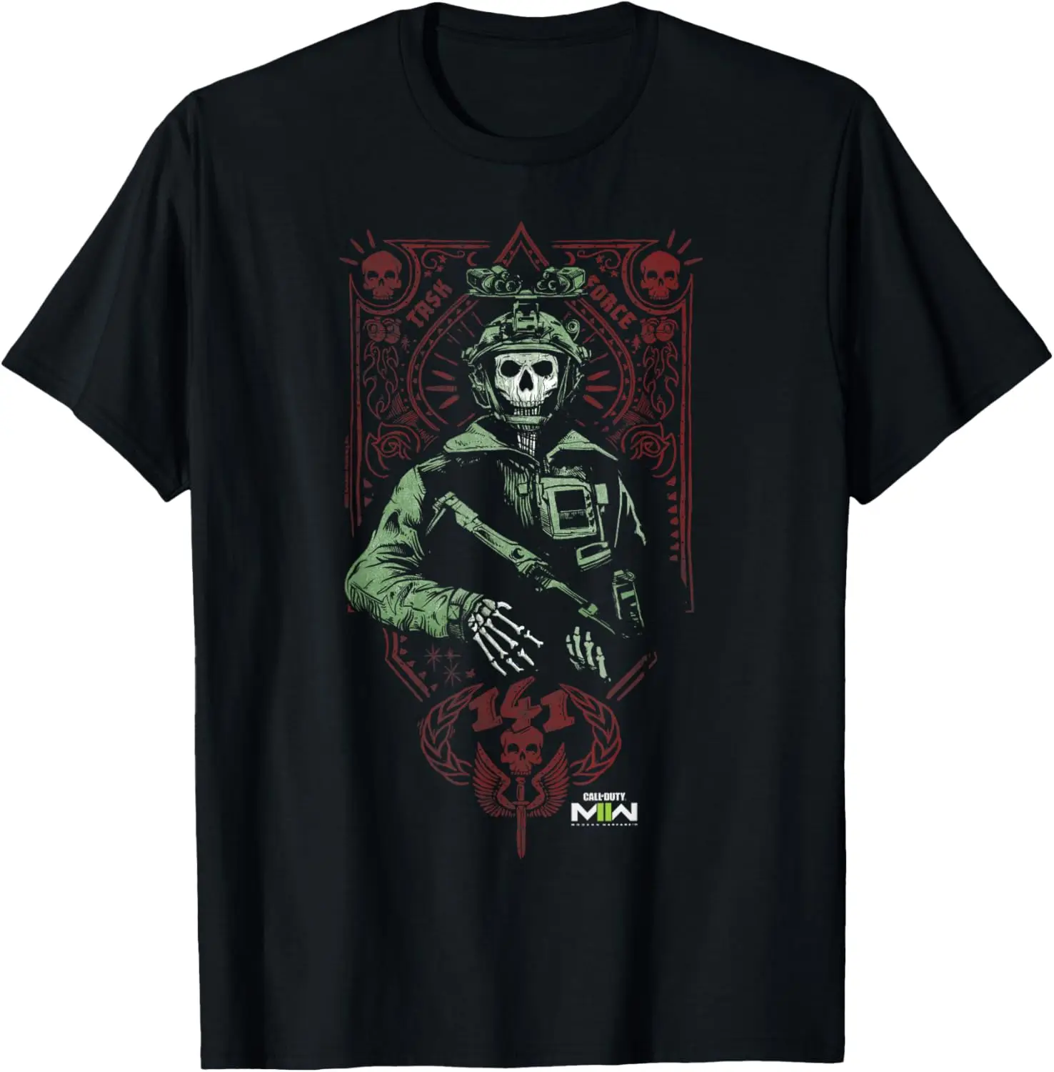 Call of Duty: Modern Warfare 2 Cartel Price Card Logo T-Shirt