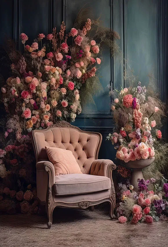 Mehofond خلفية التصوير الفوتوغرافي ، الرجعية الجدار الأوروبي ، زهرة الوردي ، عيد ميلاد الزفاف ، الأمومة صورة ديكور ، خلفية للصور استوديو